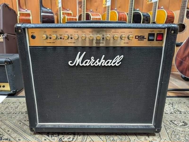 Marshall DSL40CR 2-Channel 40-Watt 1x12" Guitar Combo 2018 - Present - Black image 1