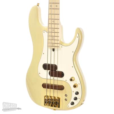 Xotic XPJ-1T 4-String Bass Yellow Blonde Chuck Rainey Custom Bass image 2