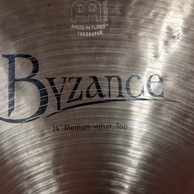Meinl 14" Byzance Traditional Medium Hi-Hat (Pair) 2001 - Present - Traditional image 5
