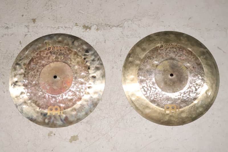 Meinl Byzance 15" Dual Hi Hat Cymbals image 1