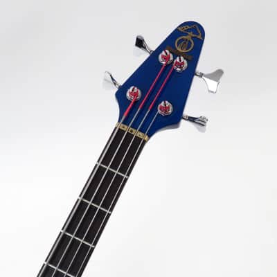 1991 Alembic Essence Bass - Transparent Blue - Figured Maple! image 13