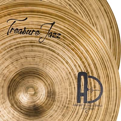 Agean Cymbals 15" Treasure Jazz Hi-hat Jazz image 2