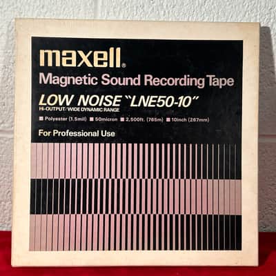 Maxell LNE50-10 Low Noise 10" inch Recording Tape image 1