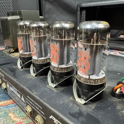 1998 Peavey 5150 Script Signature 2 Channel 120w Tube Head - New Tubes image 10