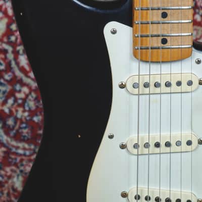 Fender Road Worn '50s Stratocaster 2008 - Black image 8