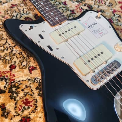 *NEW IN BOX* 2026 Fender Japan Heritage 60s Jazzmaster Black Nitro Lacquer Finish with Matching Headstock, Fender Flagship Tokyo Store Exclusive Color, MIJ JD26 image 7
