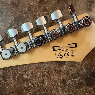 Custom Ibanez GRX20W-WH Body Neck Fishman Fluence Hipshot Tuners Loaded Pickguard image 3