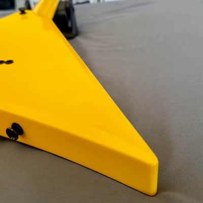 Kiesel Ultra V7 7-String Special Edition #001 McLaren Yellow – Factory Documented - Modern Flying V style image 18