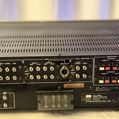 πΆβ¨ Sansui AU-7500 Vintage Integrated Amplifier β Serviced / Cleaned, Bench Tested, 100V JDM image 9
