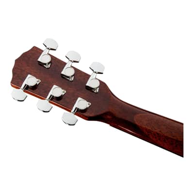 Fender CD-60S Dreadnought 6-String Acoustic Guitar (Right-Hand, All-Mahogany) image 5