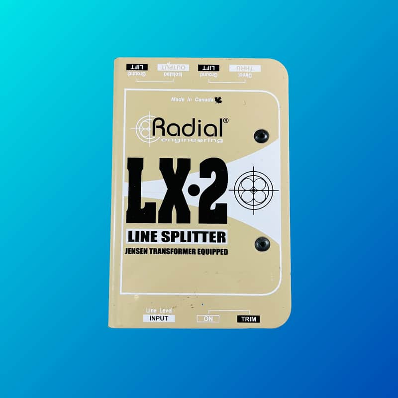 Radial LX-2 Passive Line-Level Splitter image 1