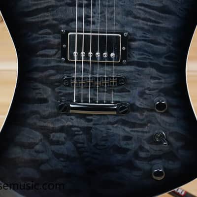 ESP LTD Phoenix-1000 QM - See Thru Black Sunburst image 5