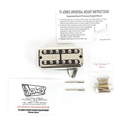 TV Jones TV Classic Neck Pickup Universal Mount in Nickel image 4