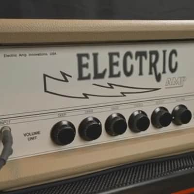 MATAMP USA ORANGE ELECTRIC AMP INNOVATIONS Volume Unit 180 watt Kt88 Non Master Volume 2009 - Blonde image 1