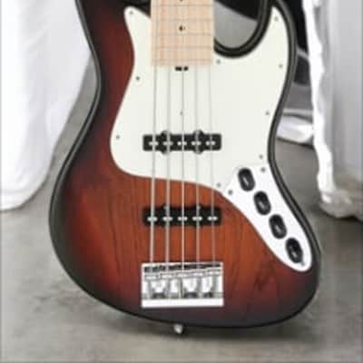 Sadowsky MetroLine 21-Fret Vintage J/J Bass, Swamp Ash Body, Maple Fingerboard, 5-String - Almond Sunburst Transparent Satin image 4