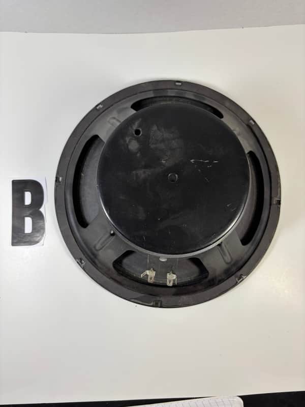 Eminence 026739 10" 8 OHMS ceramic Amp Speajer Eminence 10 inch 8 OHMS amp speaker - Black image 1