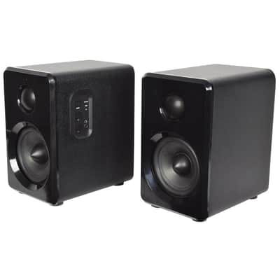 AV Link ABS35 Bluetooth Bookshelf Speakers, Black image 7