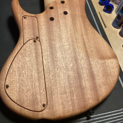 2021 MTD USA Custom Shop 535-24 5 String Electric Bass Flamed Redwood Brand New Authorized Dealer ! image 15