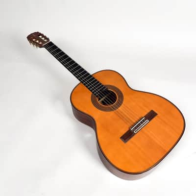1984 Wolfgang Teller 9/P Top Shelf Classical Mahogany back, side and neck. Spruce top and ebony fretboard W/case image 4