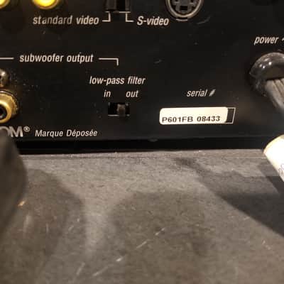 Adcom ADCOM GTP-600 Stereo Surround Sound Tuner Preamplifier/Processor Black image 8