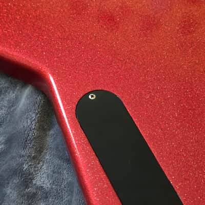1984 Ibanez DB700 Destroyer 4 String Vintage Japan Electric Bass - Custom Red Sparkle Finish + OHSC image 17
