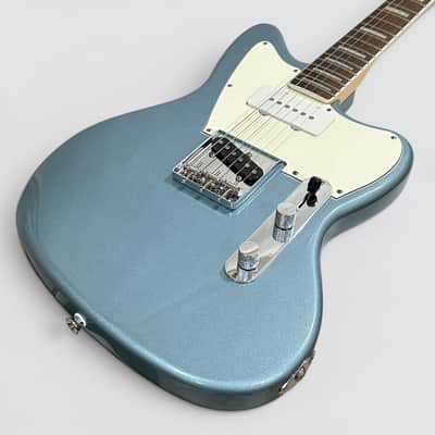 Fender Squier Paranormal Offset Telecaster SJ LE Electric Guitar - Ice Blue Metallic image 11