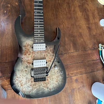 Ibanez RG1120PBZ Premium 2020 - 2021 - Charcoal Black Burst image 1