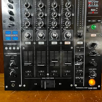 Pioneer DJM-850-K 4-channel digital mixer Black image 3
