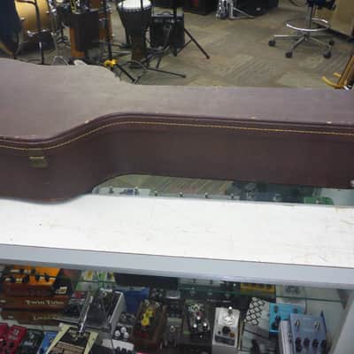 Acoustic Guitar Case 43x16x12 1/2 ( 4 " Depth ) Brown Exterior / Tan Interior image 12