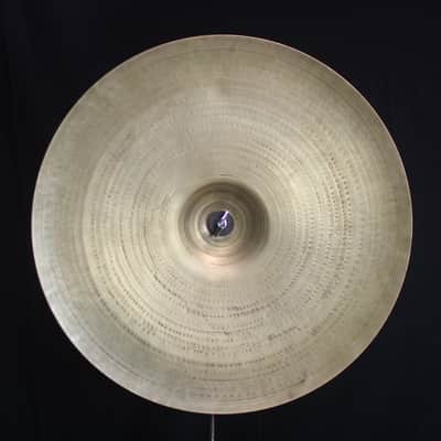 Vintage Zildjian 22" 1950's Small Stamp A Ride - 2818g (video demo) image 2