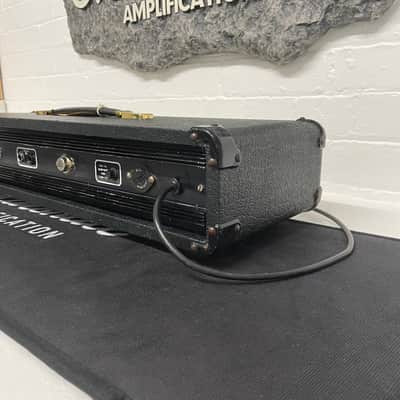 Marshall 1976 JMP Lead & Bass 100w Solid State Head Model #2195 Black image 9