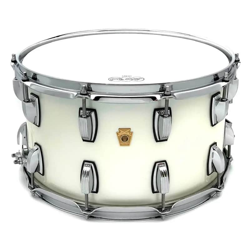 Ludwig Legacy Mahogany Snare Drum 14x8 Silver Silk image 1