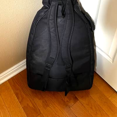 Wings soft shell royal blue and black backpack guitar case 2000’s - Cotton canvas image 4