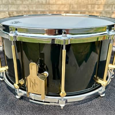 Noble&Cooley SS Maple 7x14” snare drum 2024 - Gloss Black Lacquer image 4