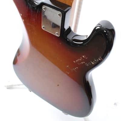 1990 Fender Precision Bass 62 Reissue Lefty sunburst image 8