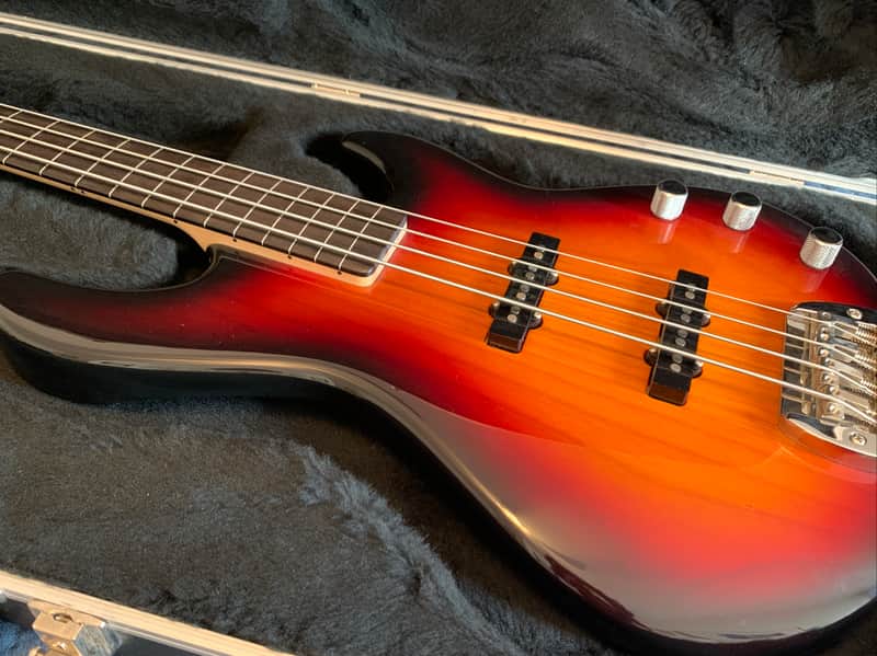 G&L JB-2 "Fretless Ghost" c. 2007 - Sunburst image 1