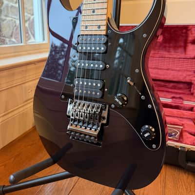 2016 Ibanez Prestige RG655M - Subterranean Purple Metallic image 2
