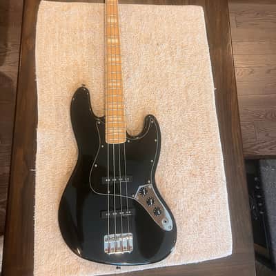 Squier Vintage Modified '77 Jazz Bass 2011 - 2018 - Black image 1