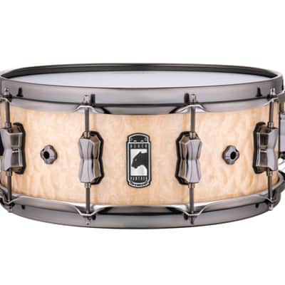 Mapex BPNMW4550LXN Black Panther Pegasus 14x5.5" Maple/Walnut Snare Drum - Natural Gloss image 2