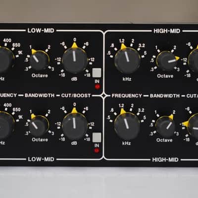 Drawmer 1961 2ch Vacuum Tube Equaliser w/ Mogami Gold Cables! #58832 image 7