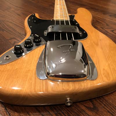Fender Lefty Jazz Bass 1979 Natural w/ Manual & Tags image 5
