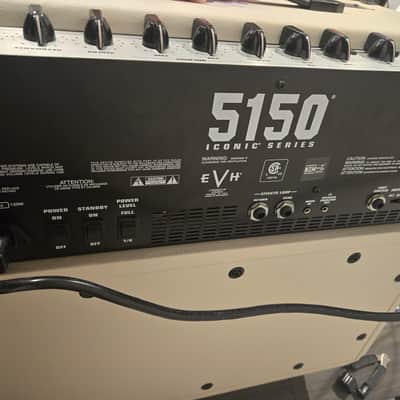 EVH 5150 Iconic Series 2-Channel 15-Watt 1x10" Guitar Combo 2023 - Present - Ivory image 4