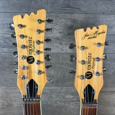 Mosrite Joe Maphis Mark XVIIII Double Neck 1968 White image 12