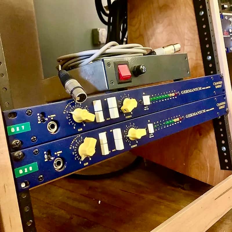 2000s Chandler Limited Germanium Preamp DI Pair with PSU Blue