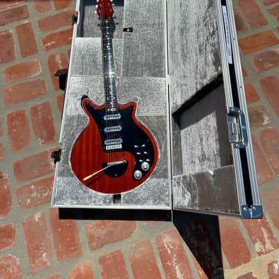 K’s Guitar Works Brian May Red Special 2007 - Red image 1