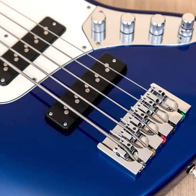 2020 Mike Lull TC5 5-String Bass Custom Blue w/ Nordstrand Pickups & Aguilar Preamp image 8