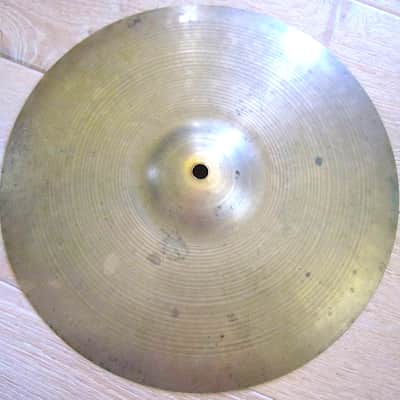 14" Zildjian A Paper-Thin 1970s Hihat Cymbal - Vintage image 1