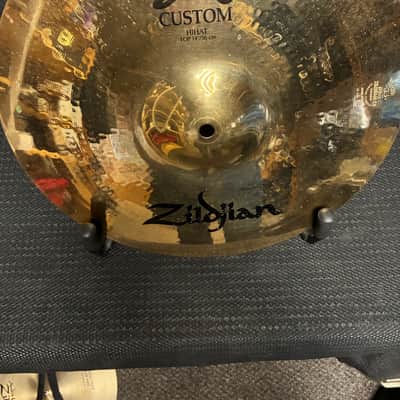 Zildjian 14" A Custom Hi-Hat Cymbals (Pair) 1991 - Present - Brilliant image 1