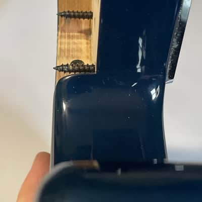 2013-14 Mexico Charvel San Dimas 2H Trans Blue Flame Guitar Body Floyd Ready (Excellent) image 22