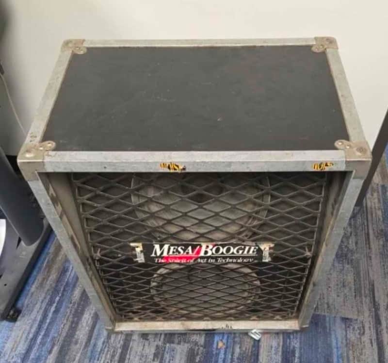 Mesa Boogie Road Ready (RR) 2x12 Cabinet w/ casters Late-80's | Reverb